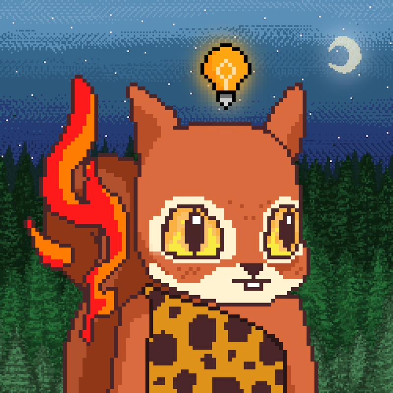 Pixel Squirrels #9520